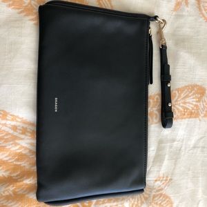 Black Leather Purse
